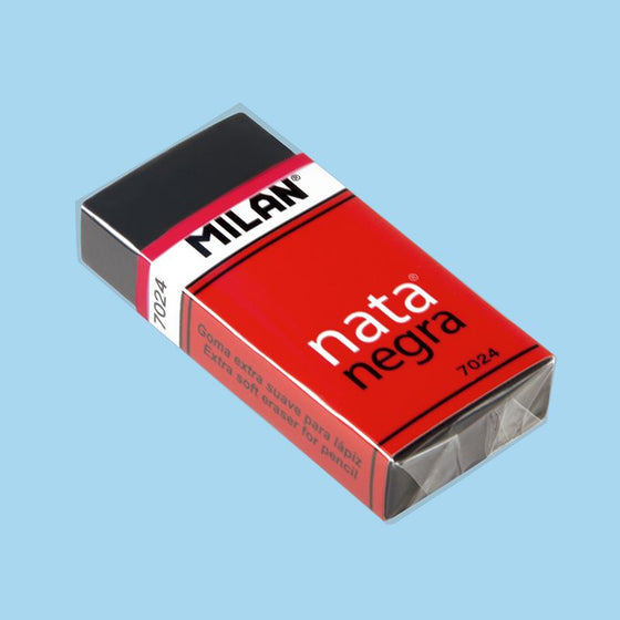 Milan γόμα nata® μαύρη μαλακή 7024