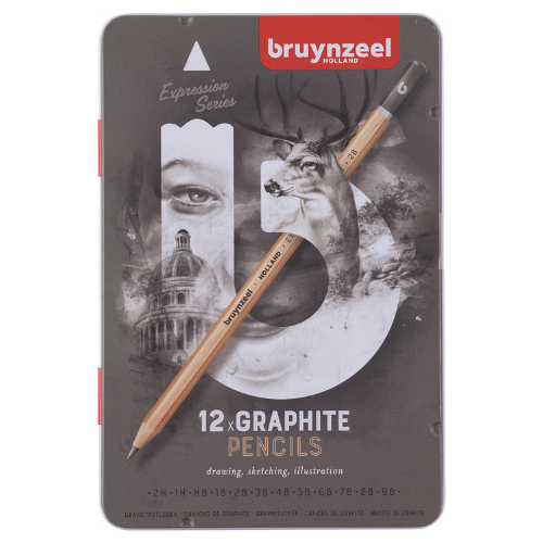 Bruynzeel - Μολύβια Σχεδίου Expression Graphite - 12 Τεμάχια