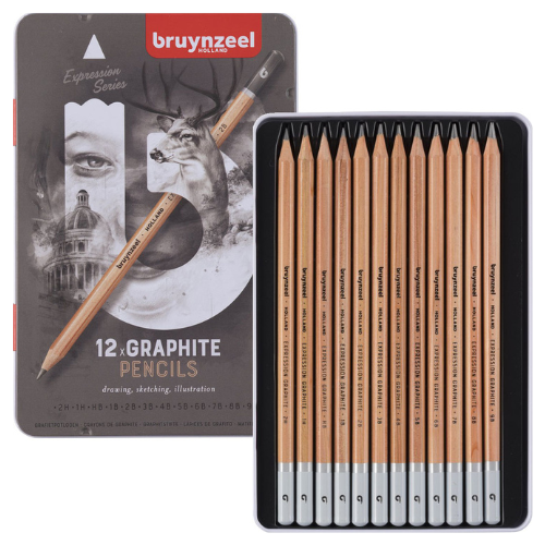 Bruynzeel - Μολύβια Σχεδίου Expression Graphite - 12 Τεμάχια