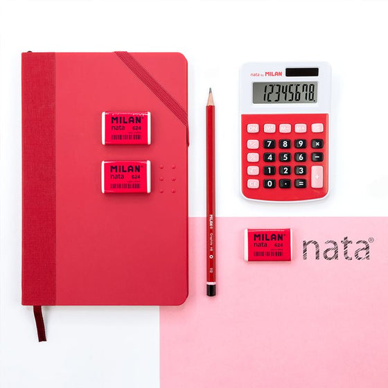 Milan γόμα nata® λευκή μαλακή 624