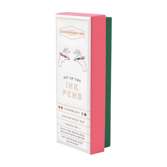 Στυλό Σετ Luxury Colour Block - Designworks Ink