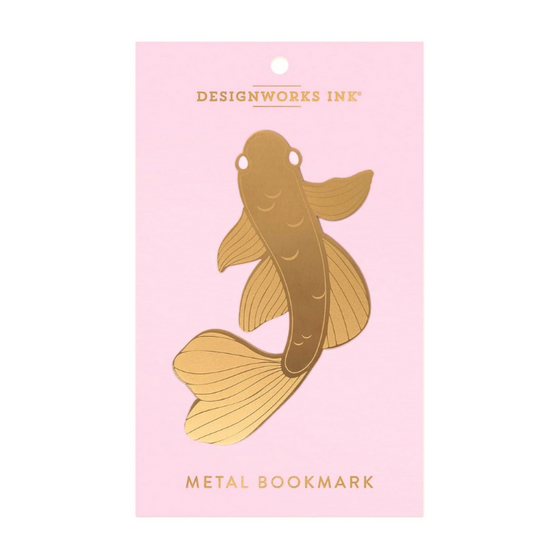 Μεταλλικός Σελιδοδείκτης Koi Fish - Designworks Ink