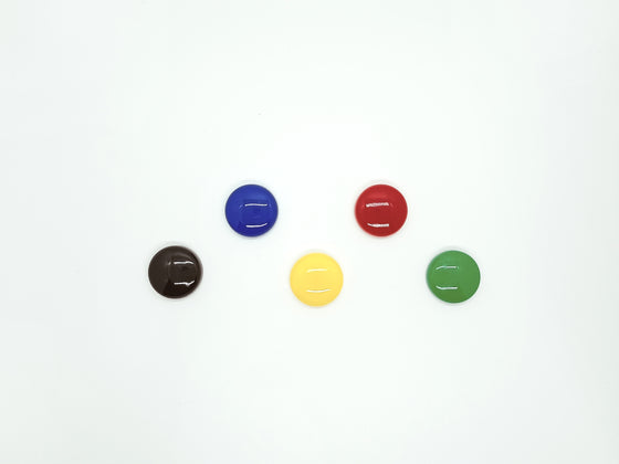 Μαγνητάκια στρογγυλά Office Point 30χιλ. (Τεμάχιο)