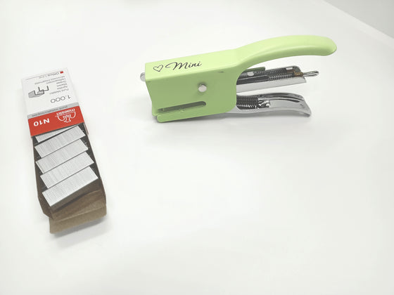 Συρραπτικό Maestri Mini Plier No.10 - Πράσινο παστέλ