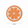 Mouse Pad Miquelrius Happy Fruits Πορτοκάλι 21.7x22.8cm