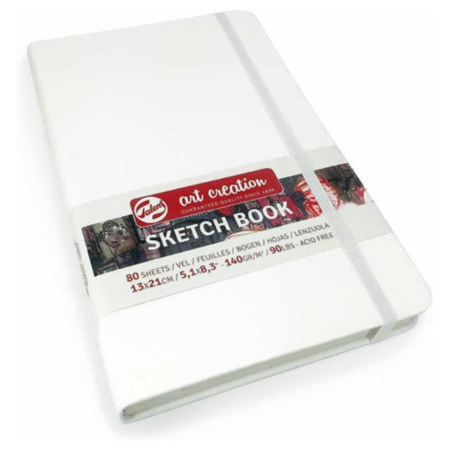 Σημειωματάριο σκίτσου Sketchbook Art Creation Λευκό 13×21εκ. 140gr
