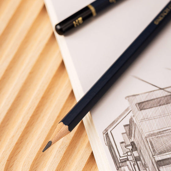 Μολύβια σχεδίου Deli-Finenolo 8 τεμ. σε μεταλλική κασετίνα