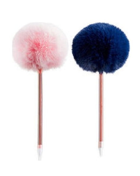 Στυλό ballpoint Miquelrius Spring - με χνουδωτό pom pom